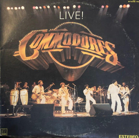 Commodores ‎– Live!