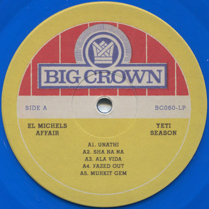 El Michels Affair ‎– Yeti Season (vinyl azul)