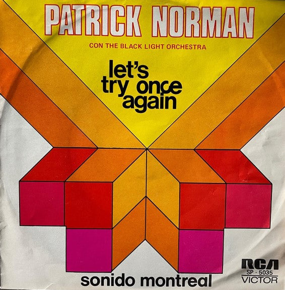 7¨| Patrick Norman With The Black Light Orchestra ‎– Let's Try Once Again