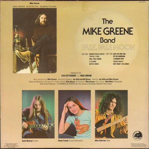 Mike Greene – Pale, Pale Moon