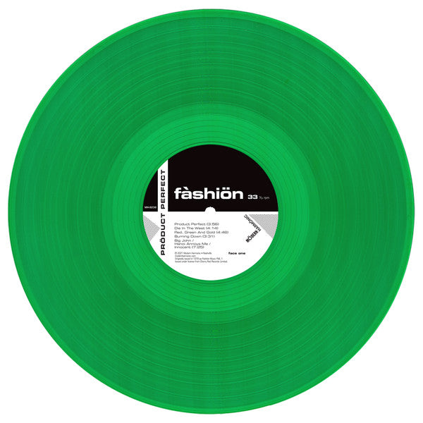 Fashion ‎– Product Perfect (RSD EDITION GREEN VINYL)