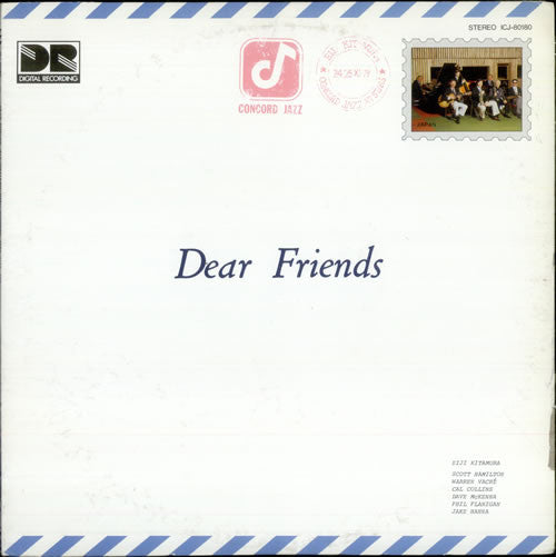 Eiji Kitamura With Concord Jazz Allstars ‎– Dear Friends