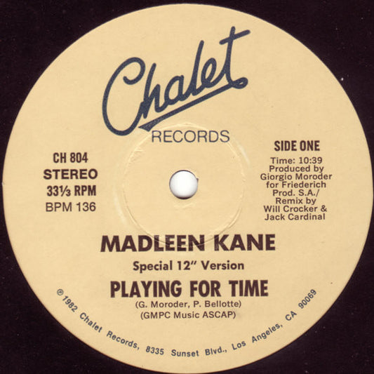 12¨| Madleen Kane – Playing For Time