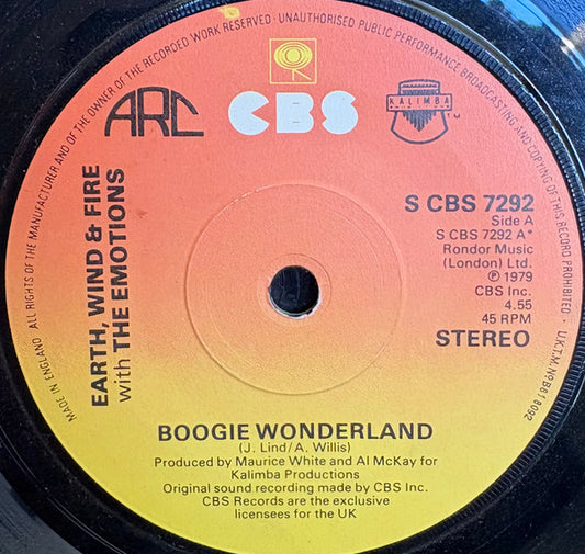 7¨| Earth, Wind & Fire With The Emotions – Boogie Wonderland