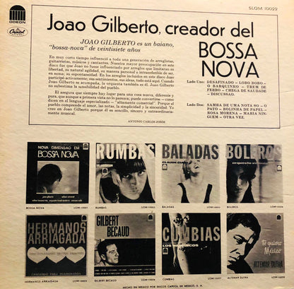 João Gilberto ‎– João Gilberto, Creador Del Bossa Nova