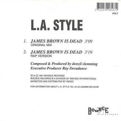 7¨| L.A. Style ‎– James Brown Is Dead