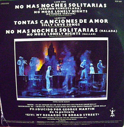 Paul McCartney ‎– No More Lonely Nights = No Mas Noches Solitarias