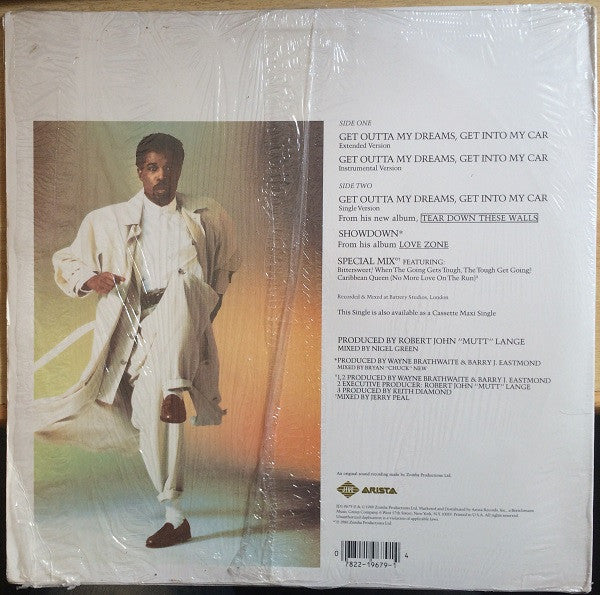 Billy Ocean ‎– Get Outta My Dreams, Get Into My Car