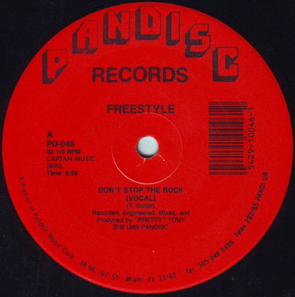 Freestyle ‎– Don't Stop The Rock