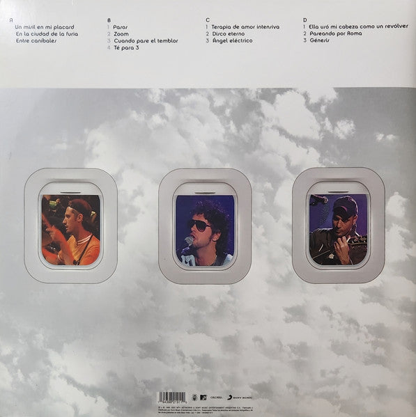 Soda Stereo – MTV Unplugged Comfort y Música Para Volar (Clear Vinyl)