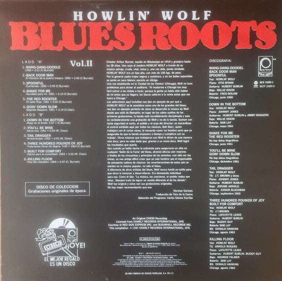 Howlin' Wolf ‎– Blues Roots VOL.II