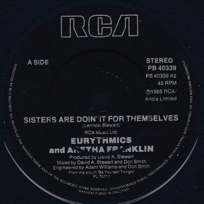 7¨| Eurythmics And Aretha Franklin – Sisters Are Doin' It For Themselves (Llega 15 de septiembre, 2025)