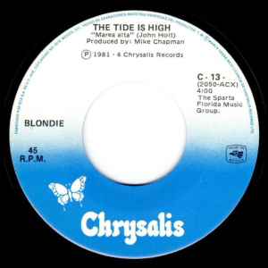 7¨| Blondie ‎– The Tide Is High