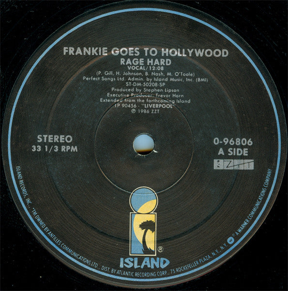 Frankie Goes To Hollywood ‎– Rage Hard (+)