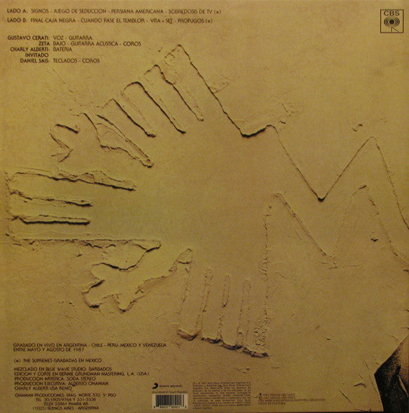 Soda Stereo – Ruido Blanco - En Vivo