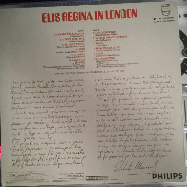 Elis Regina ‎– Elis Regina In London