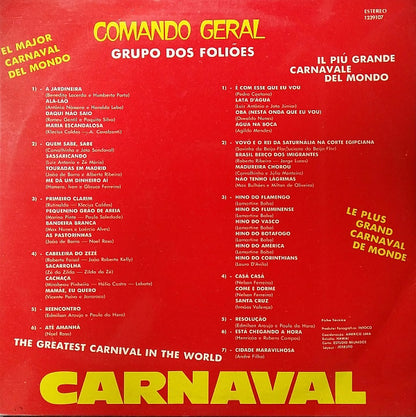 Grupo Dos Foliões ‎– Folia 78 Comando Geral