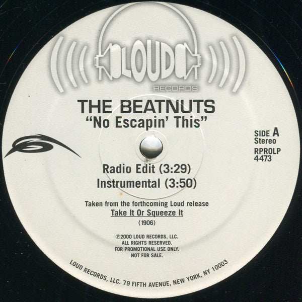 The Beatnuts ‎– No Escapin' This