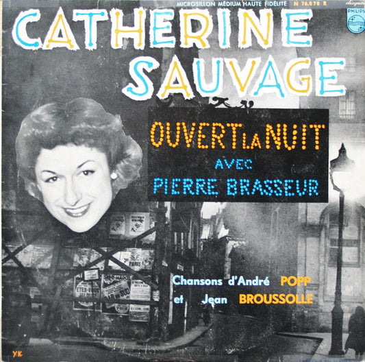 Catherine Sauvage ‎– Ouvert La Nuit