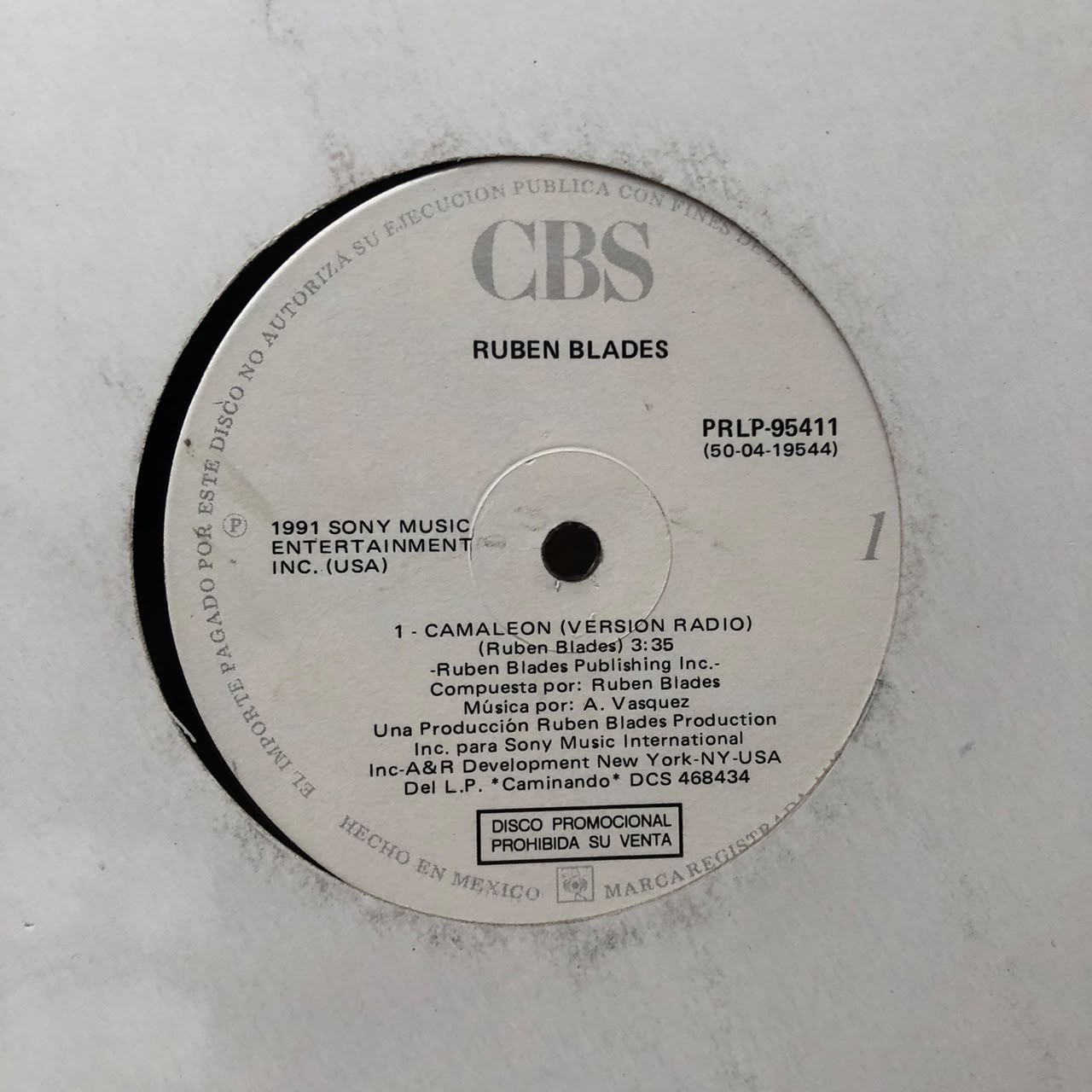 Ruben Blades - Camaleon (12", Maxi, Promo)