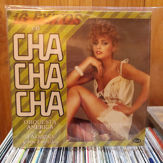 Orquesta America / Fajardo Y Sus Estrellas - 16 Exitos En Cha Cha Cha (LP, Comp)