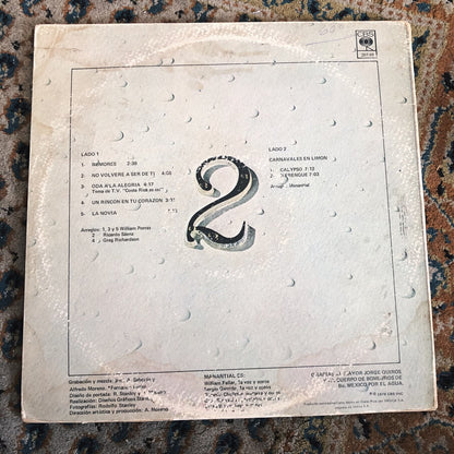 Manantial – Manantial 2 (Latin Rock de Costa Rica)