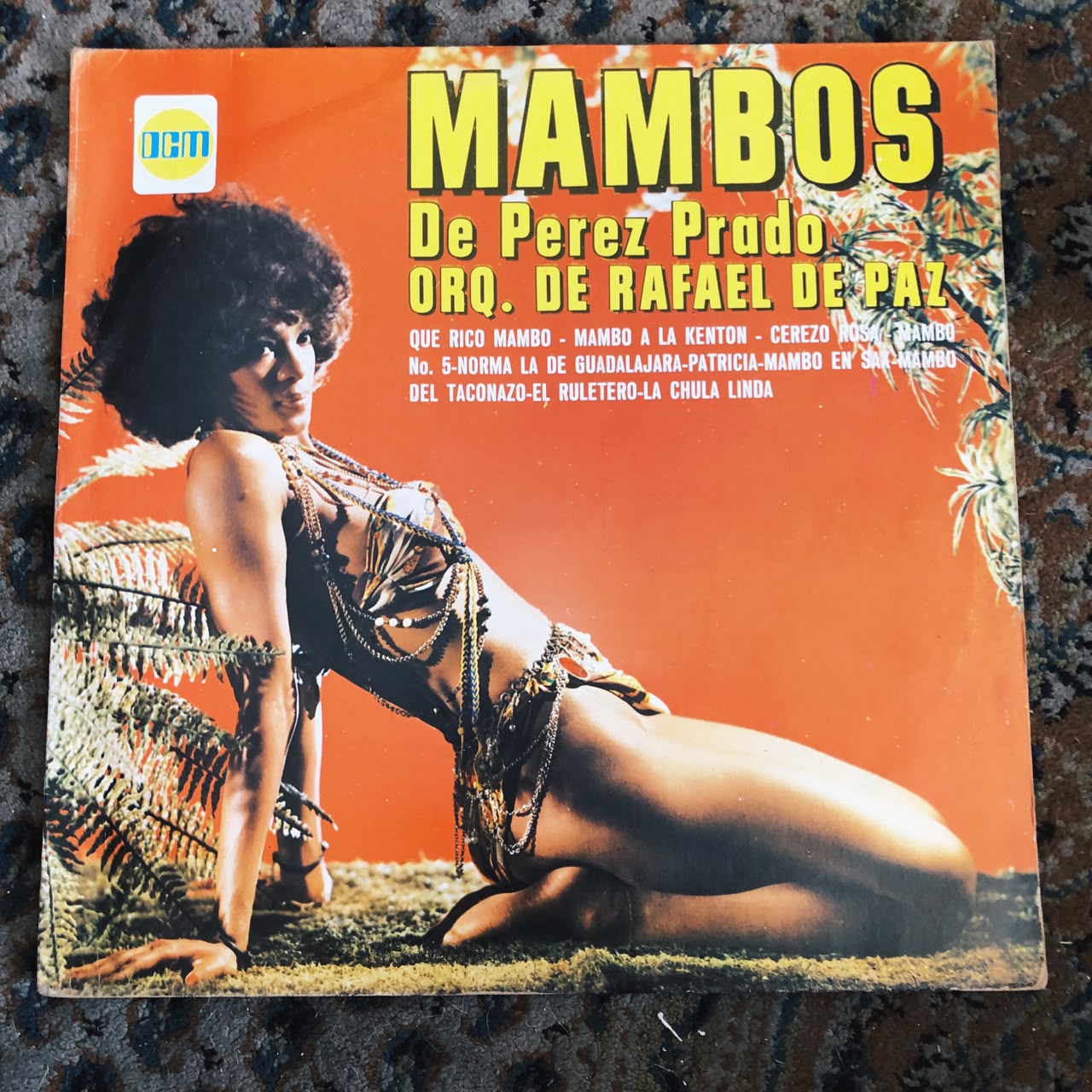 Orquesta Rafael De Paz – Mambos De Perez Prado