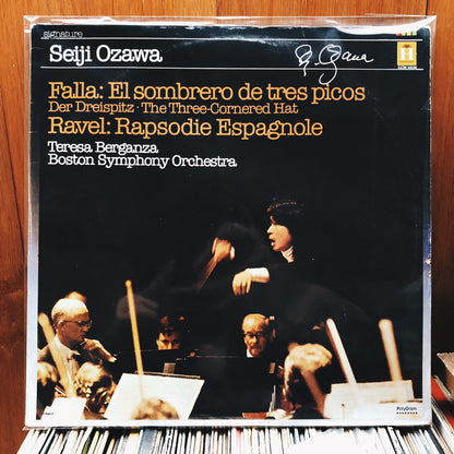 Seiji Ozawa, Falla, Ravel, Teresa Berganza, Boston Symphony Orchestra – Falla: El Sombrero De Tres Picos / Ravel: Rapsodie Espagnole