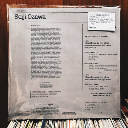 Seiji Ozawa, Falla, Ravel, Teresa Berganza, Boston Symphony Orchestra – Falla: El Sombrero De Tres Picos / Ravel: Rapsodie Espagnole