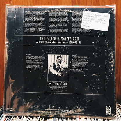 Joe "Fingers" Carr – The Black and White Rag & Other Classic American Rags (1899-1918)