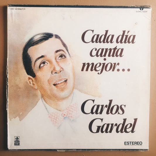 Carlos Gardel - Cada dia canta Mejor (Caja 3LP)
